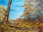Bob Ross  herbstlicher Augenblick 